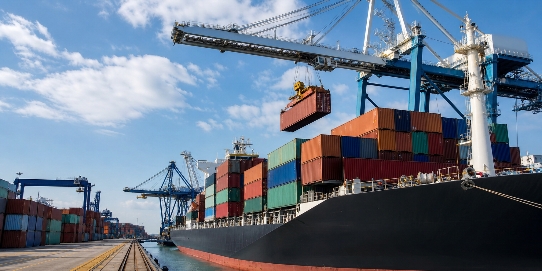 Ship Loading logistics scene